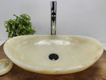 Раковина из оникса Oval Yellow OO-61099 (55*38*15)