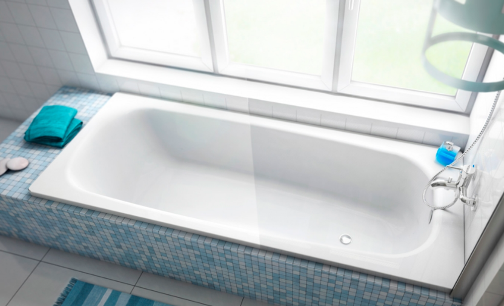 Стальная ванна BLB Universal HG, 170х75 с отверстиями для ручек