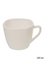 Кружка 250 мл белая квадратная / FXB220 (WHITE) /уп 48/
