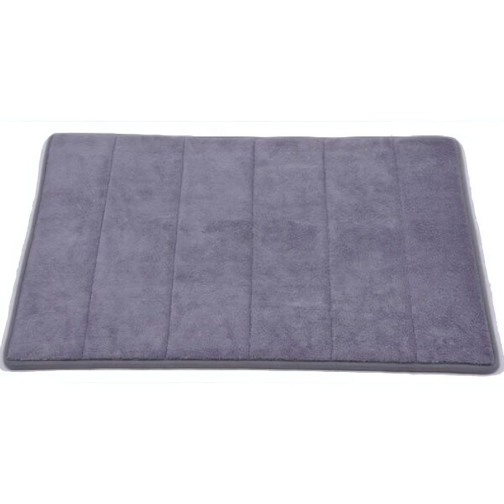 Коврик для ванной комнаты “Memory stripes” 50*80 Grey серый