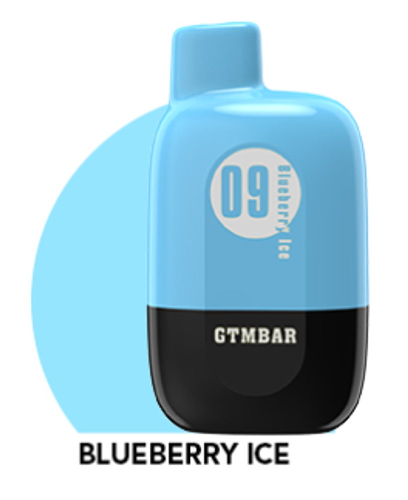 GTM BAR Migo Blueberry ice Черника-лёд 5000 купить в Москве с доставкой по России