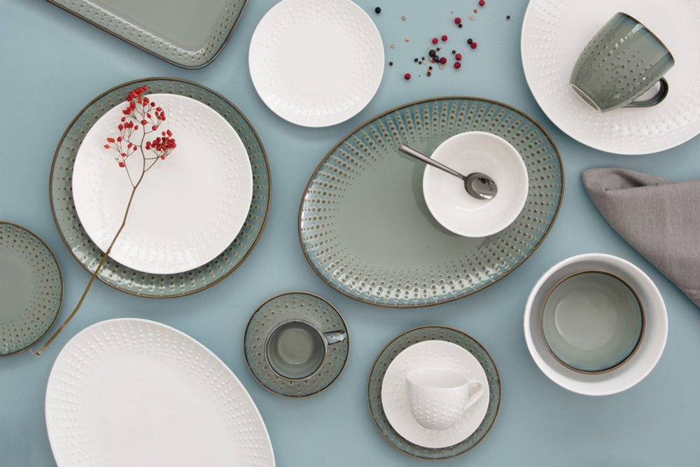 Кружка 350мл Easy Life Drops белая