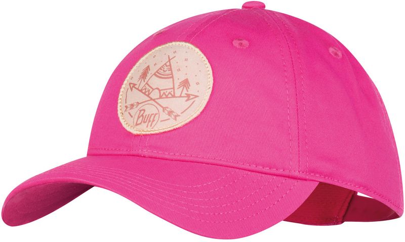 Кепка детская Buff Baseball Cap Solid Fuchsia Фото 1