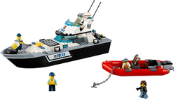 LEGO City: Полицейский патрульный катер 60129 — Police Patrol Boat — Лего Сити Город