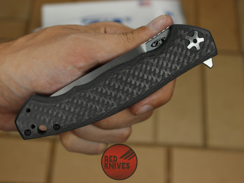 Нож Zero Tolerance 0452 CFTi - рукоять титан, карбон ZT0452CFTI