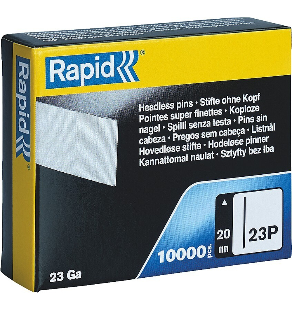 RAPID тип 23Р, 20 мм, 1000 шт, закаленные супертвердые гвозди (5001359)
