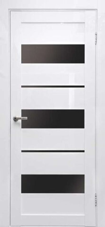 Межкомнатные двери FORET ГЛЯНЕЦ Параллель, Белый глянец