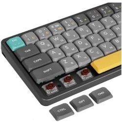 Клавиатура Nuphy AIR60 (Brown Switch) Wireless RGB Twilight (AIR60-TW3-F)