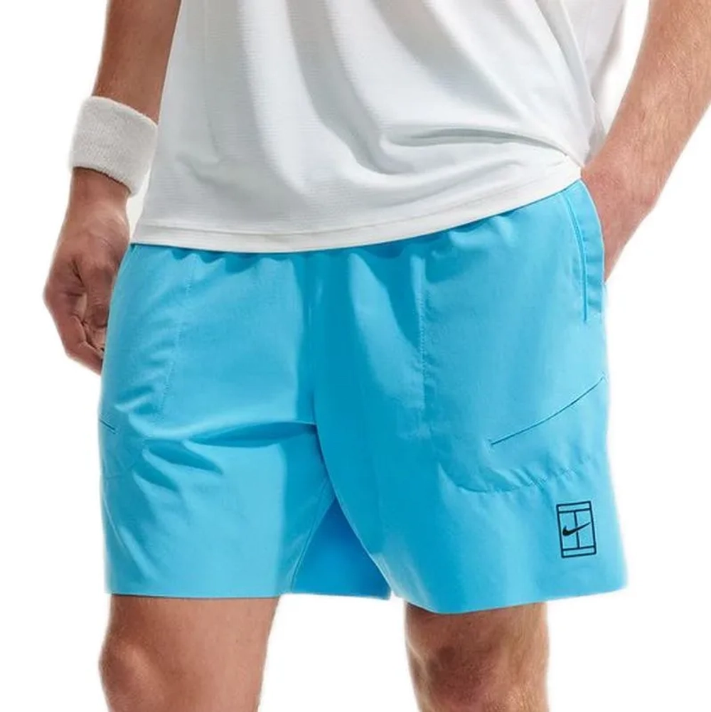 Теннисные шорты Nike Court Advantage Dri-Fit 6in Tennis - baltic blue/black
