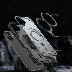 Чехол Magneto Case с кольцом для iPhone 16 Plus