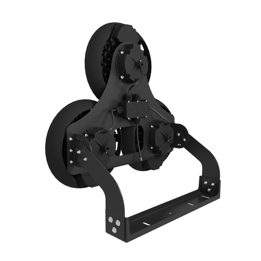 Прожектор LED ТАЙФУН ДО06-600-002-4К-Л Д90 600Вт 4000К IP65 Прозрачный 114000лм 260х161мм WOLTA PRO