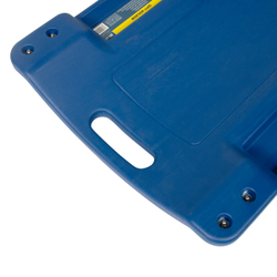 OPT-40130B Лежак ремонтный, подкатной, пластиковый, синий