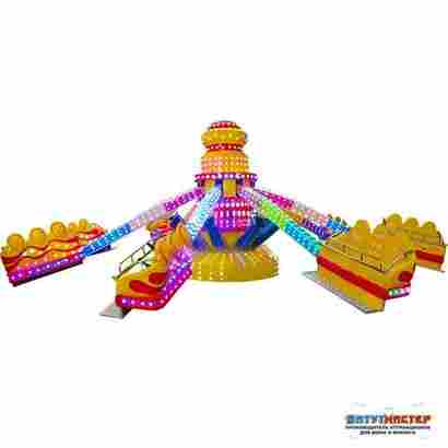 Детская карусель ««Карнавал Огней»» 8 кабинок, 24 места, 14×6×6м