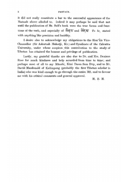 A grammar of the Tibetan language, literary and colloquial. With copious illustrations, and treating fully of spelling, pronunication, and the . appendices of the various forms of the verb | Herbert Bruce Hannah