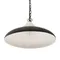 Светильник подвесной Sustainable, Ø44х19 см, черный/белый