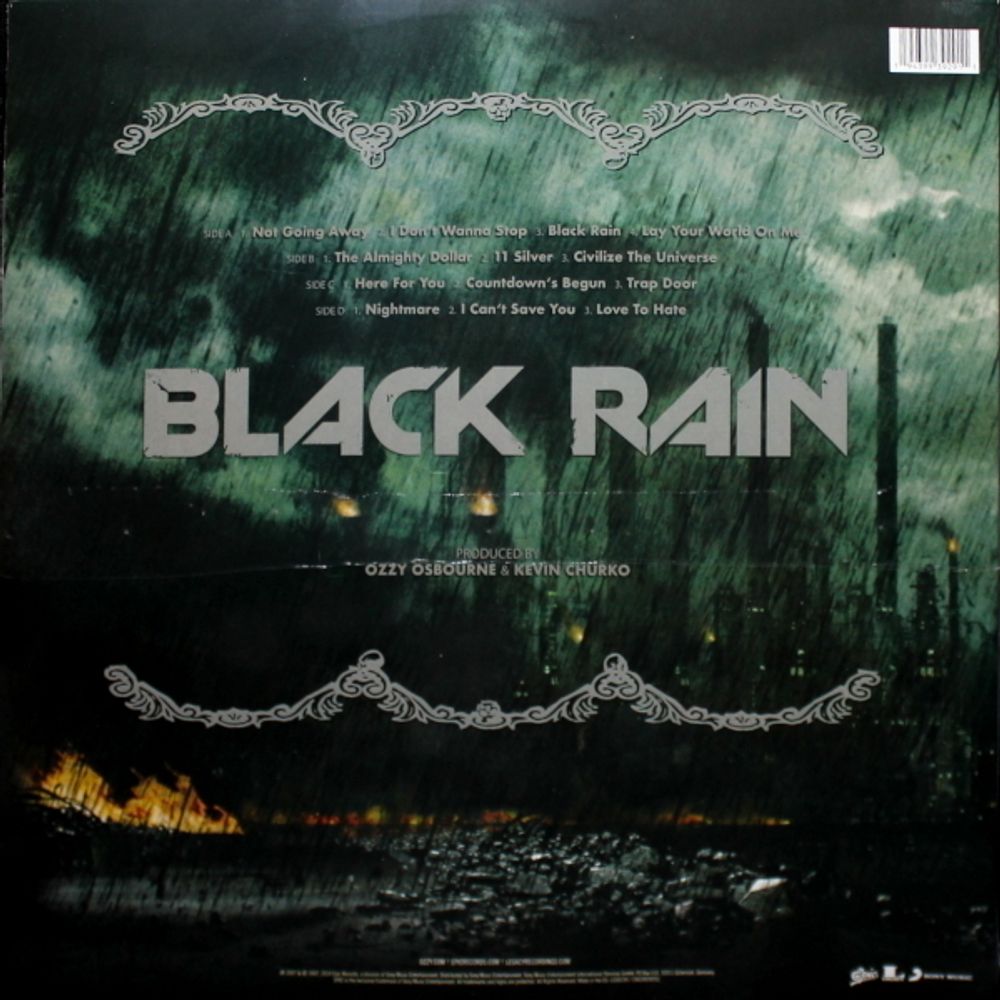 Ozzy Osbourne. Black Rain (2LP) Оззи Осборн