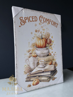 Панно на стену "Тыквы" 35,5x51x2,5 см