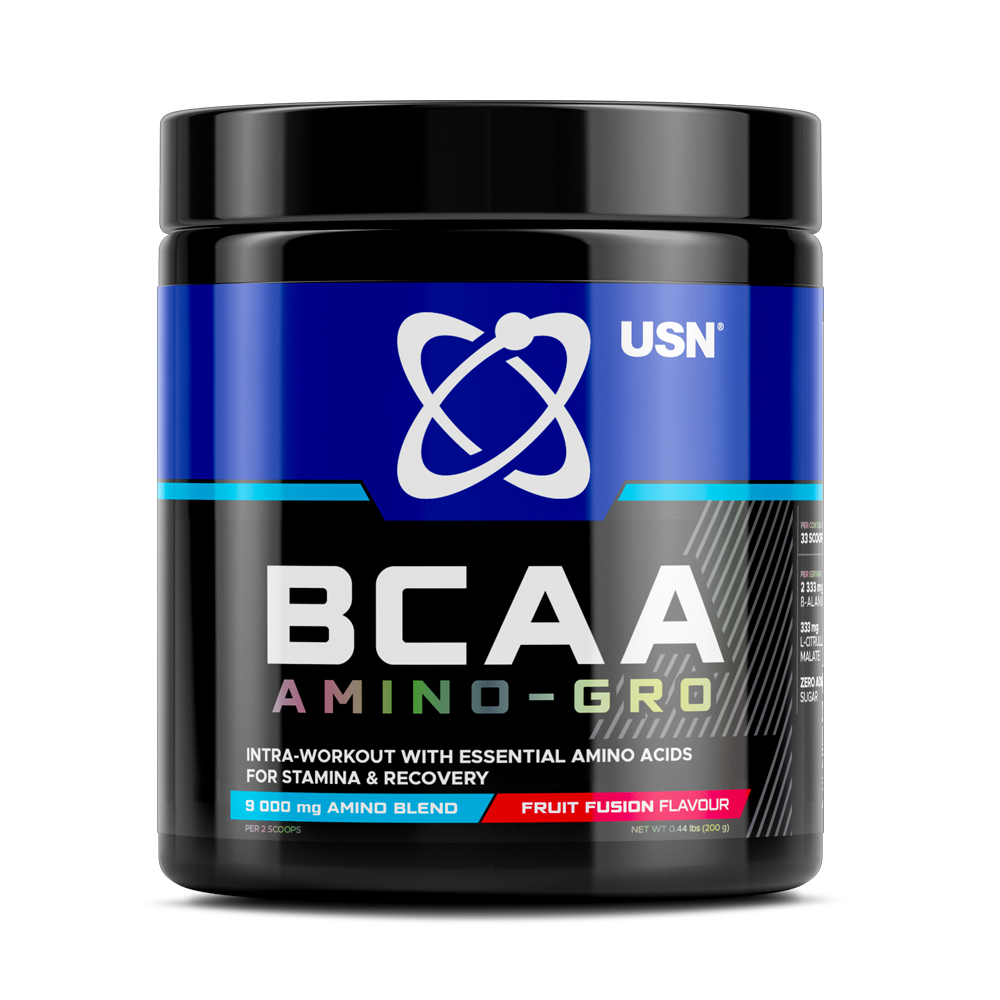 USN BCAA Amino - GRO 200 грамм , Аминокислоты