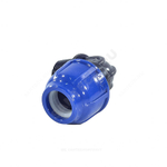 Отвод компрессионный ПЭ Дн 25х1/2"х90гр НР Ру16 RTP (РосТурПласт) 11553