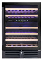 Винный шкаф Temptech Premium WPQ60DCB двухзонный