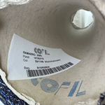RAMARRO - COFIL; 25% меринос, 60% люрекс, 15% п/а; 280/100гр; col.501148/ blu/cina/cielo; цвет: Черно-синий в белой оплетке; S712