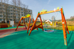 Качели двойные Лес для детской площадки