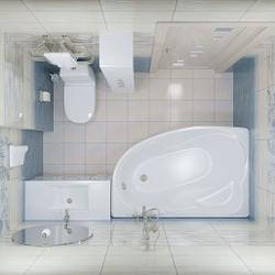 Ванна Triton Николь 160x100 (правая)