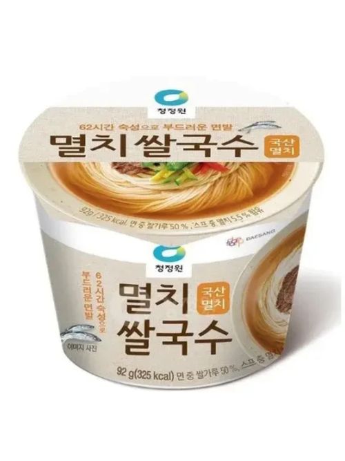 Лапша Daesang рисовая неострая со вкусом анчоуса 92 г