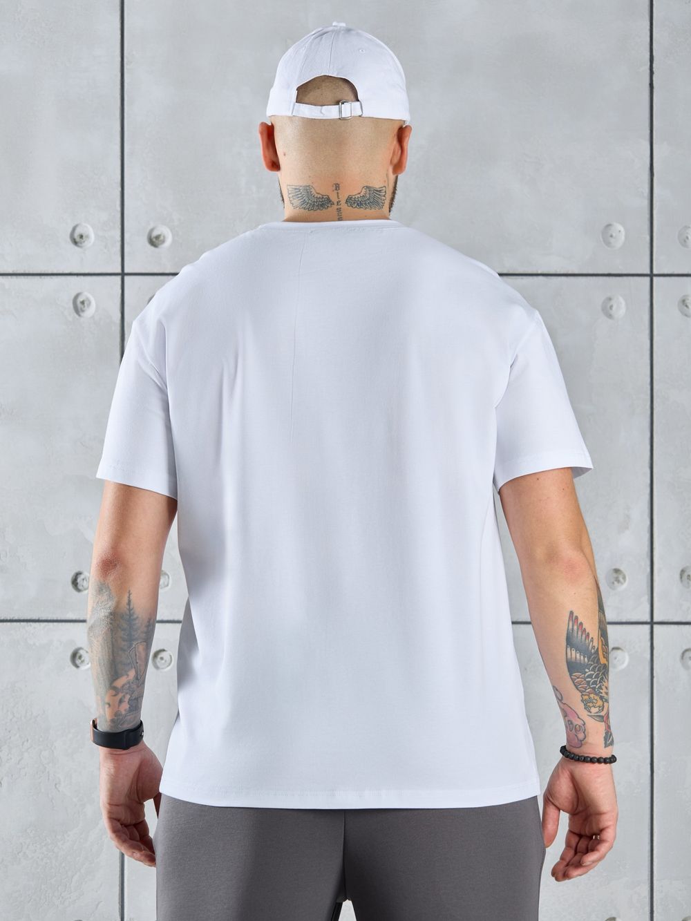 Фуфайка (футболка) мужская Арчи-2 Виотекс БЕЛЫЙ