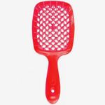 Расческа для волос JANEKE SuperBrush The Original Small мини  Розовый кислотный