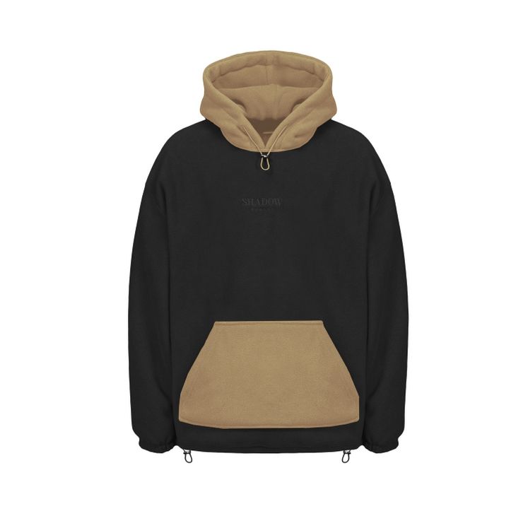 Худи SHADOW Fleece Combo, черн/песочный