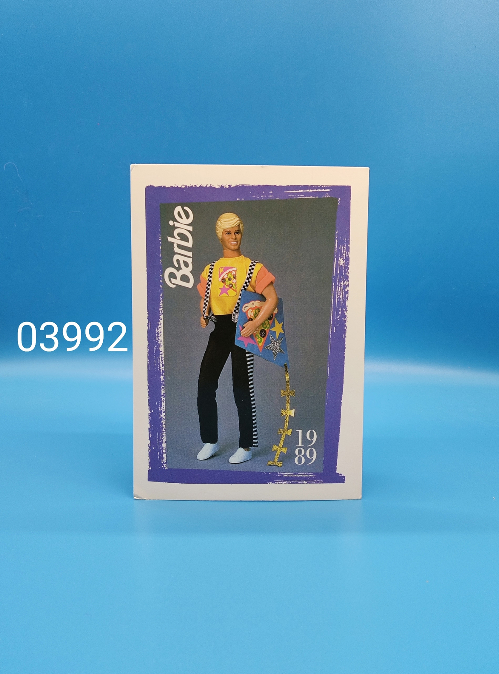 Аксессуар винтажная карточка Барби 90х 03992