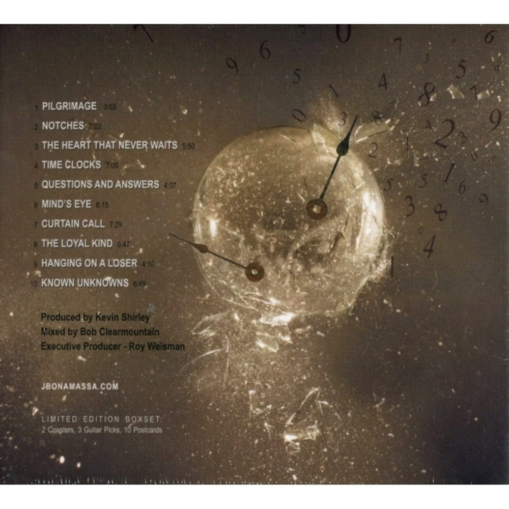 Joe Bonamassa / Time Clocks (Limited Edition)(Box Set)(CD)