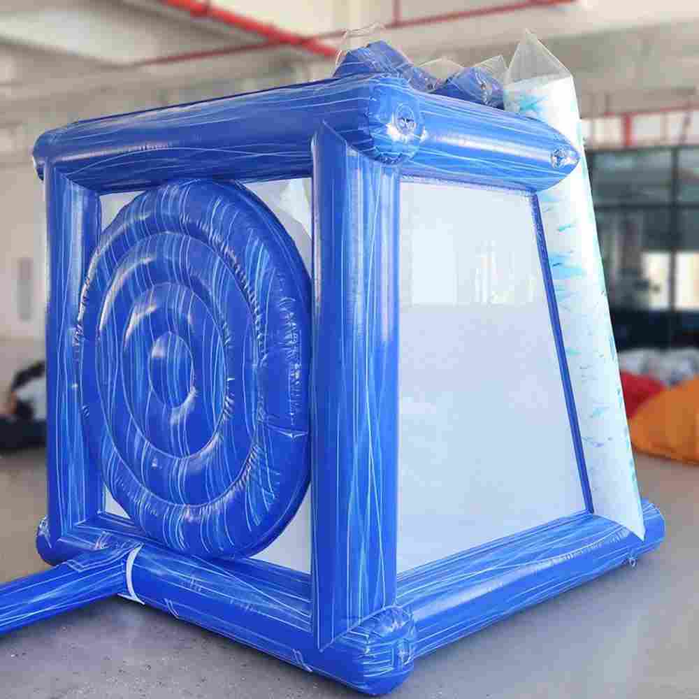 Надувной дартс «Снежное шоу» на подкачке, диаметр 3 м, размер 3×3×2,5 м