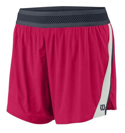Женские Шорты теннисные Wilson Kaos Mirage 3.5 Short W - love pation/blanc