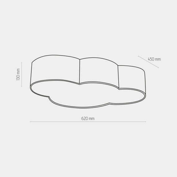Потолочный светильник TK Lighting 1534 Cloud