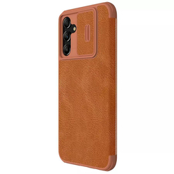 Кожаный чехол-книжка Nillkin Leather Qin Pro для Samsung Galaxy A14 4G