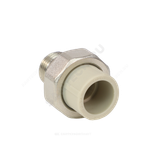 Муфта PP-R комбинированная разъемная серая Дн 20х3/4" НР VALFEX 10156120Г