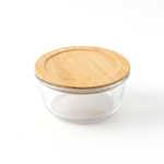 Контейнер стеклянный Fårö, круглой формы, с крышкой, 400 мл