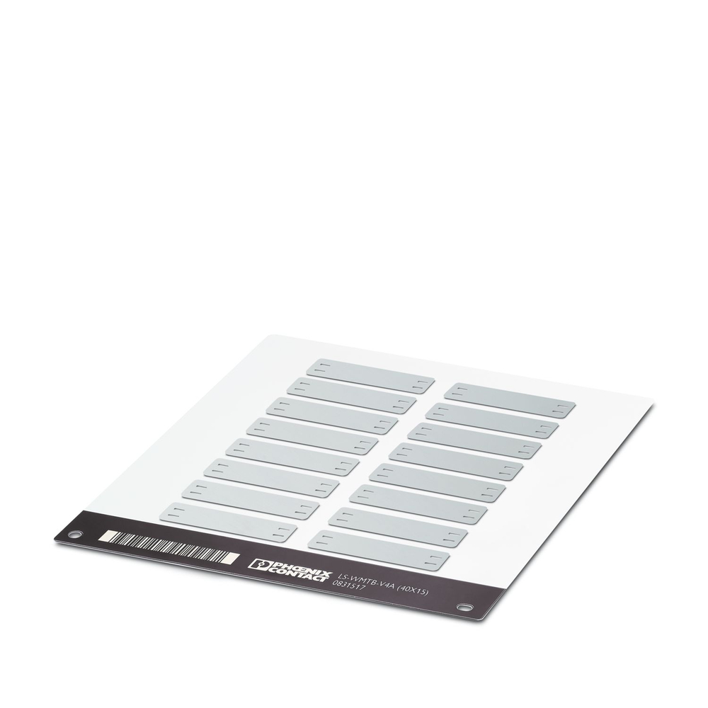 0831803 - LS-WMTB-V4A (40X15) CUS - Держатель маркировки кабеля