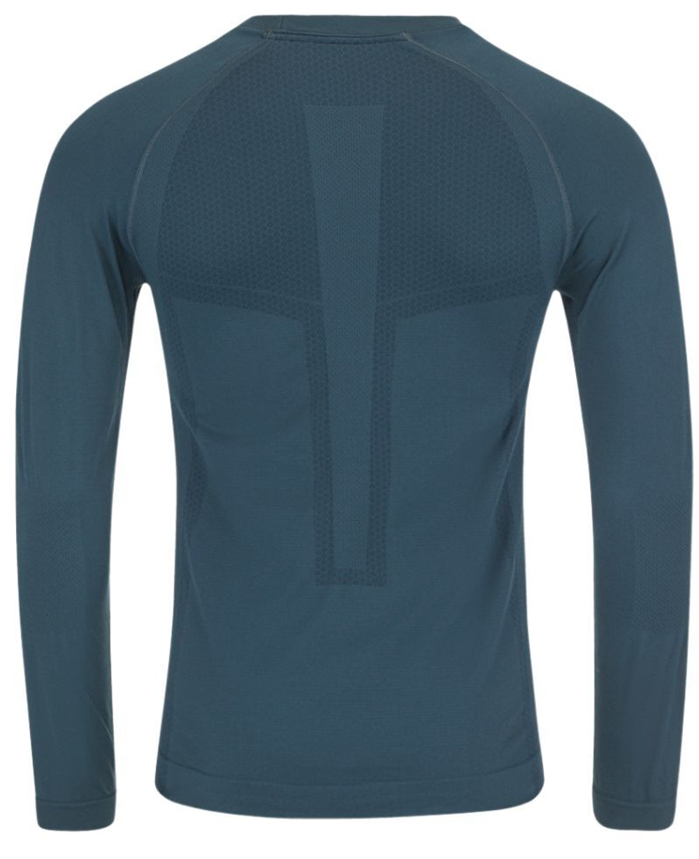 Мужская теннисная футболка теннисная Head Flex Seamless Longsleeve - небесный