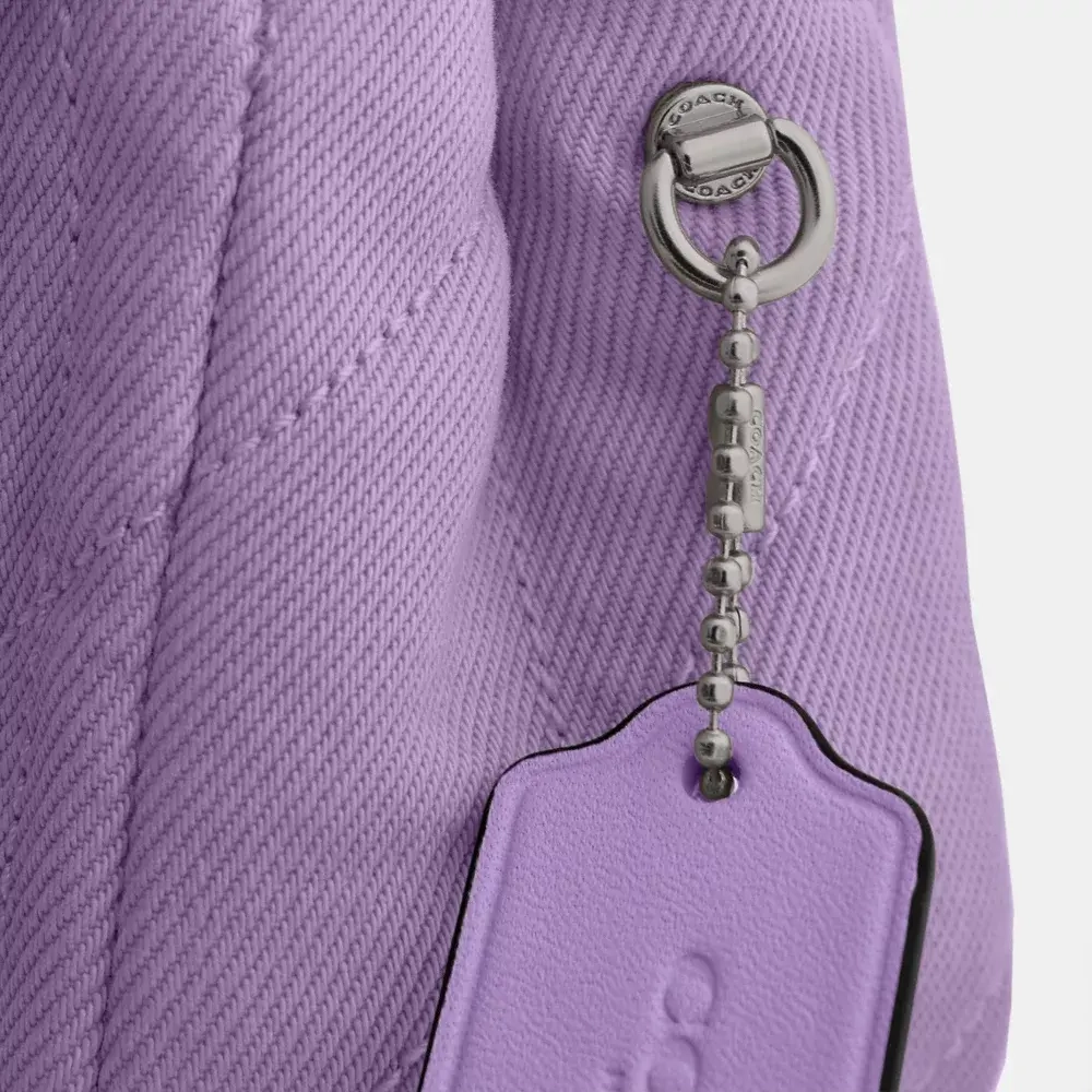 COACH СУМКА ЧЕРЕЗ ПЛЕЧО TABBY 20 С МЯГКОЙ ПОДКЛАДКОЙ, СИРЕНЕВЫЙ
