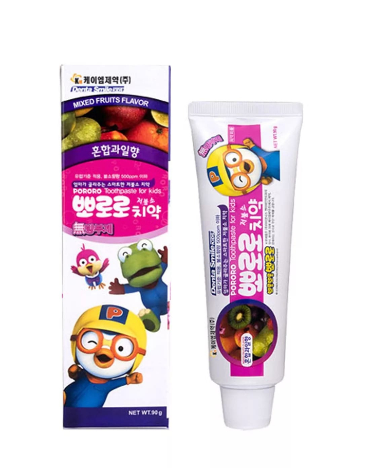 Детская Зубная паста Pororo Mixed Fruit for Kids детская микс фруктов 90 г