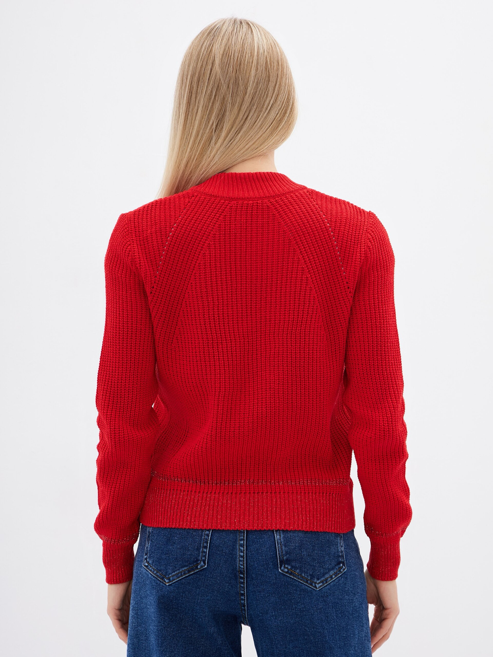 Красный жакет на молнии Тамбовчанка