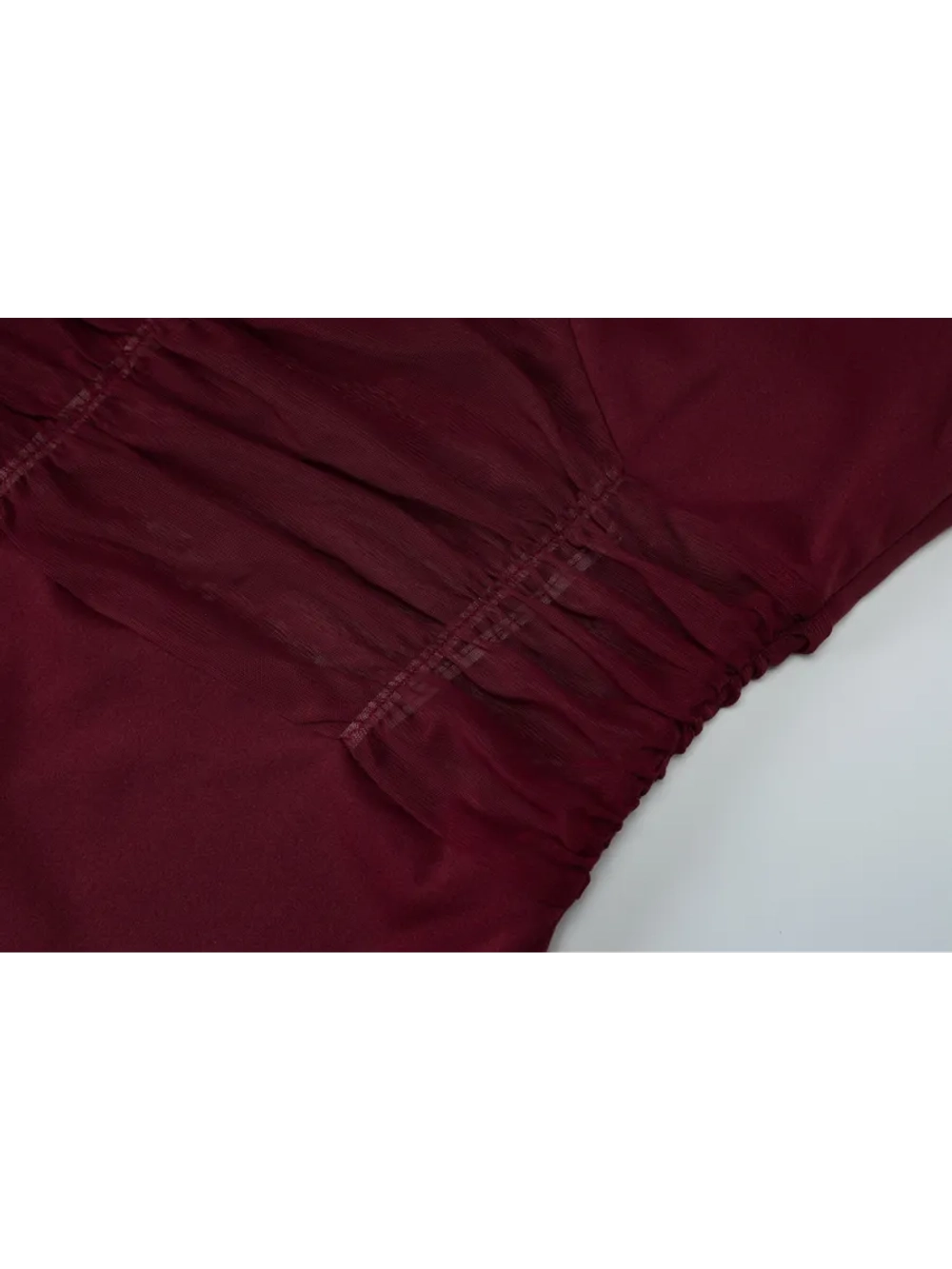 Платье мини с сеткой