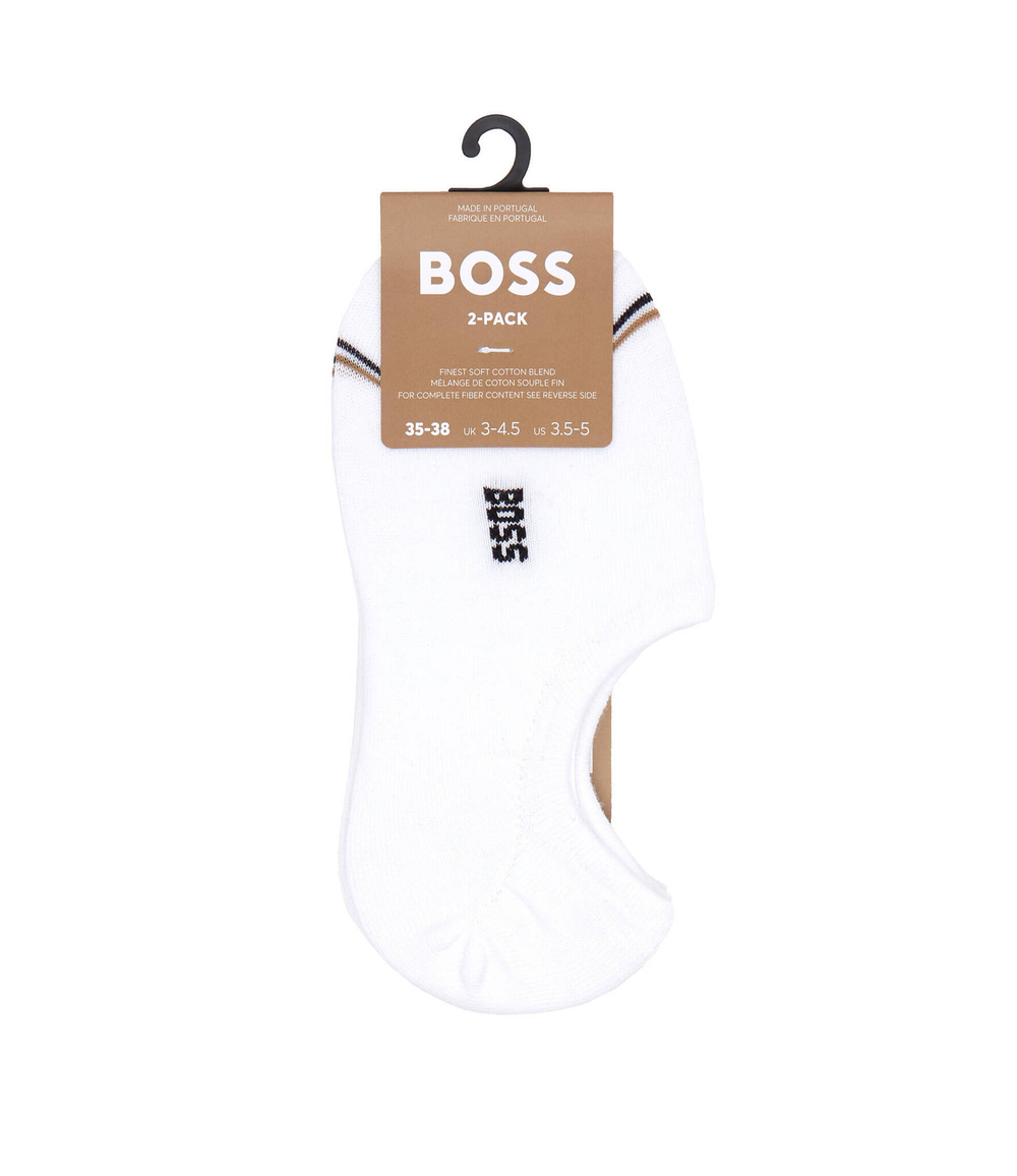 Носки/носки-следы 2 пары BOSS BLACK - белый(50502091)