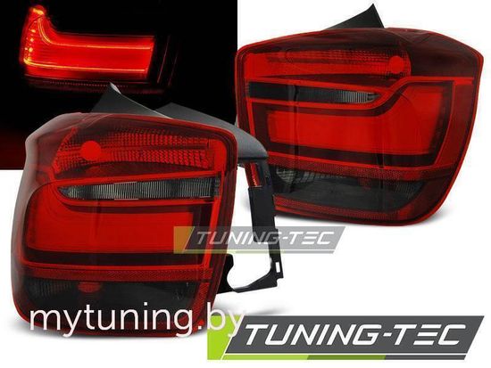 Задние фонари red smoke led bar для BMW 1 F20 F21