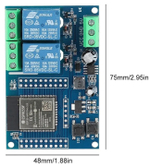 Модуль 2 реле ESP32 WIFI Bluetooth BLE