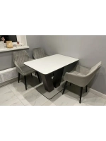 Стол кухонный обеденный раздвижной 110х70х76 см