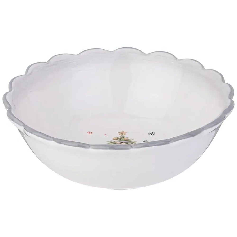 Салатник керамический 20,5*7,5см «С Новым Годом»